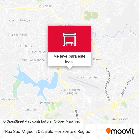 Rua Sao Miguel 708 mapa