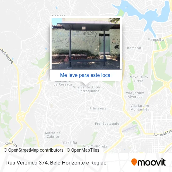 Rua Veronica 374 mapa