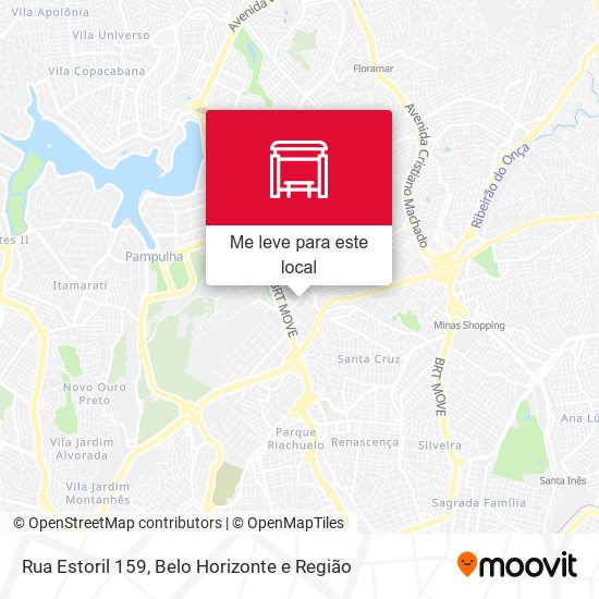Rua Estoril 159 mapa