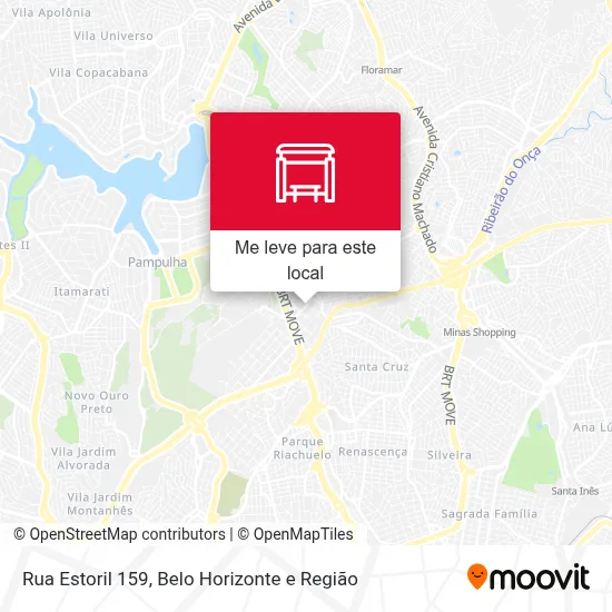 Rua Estoril 159 mapa