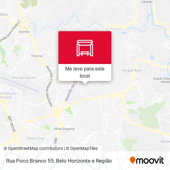 Rua Poco Branco 55 mapa