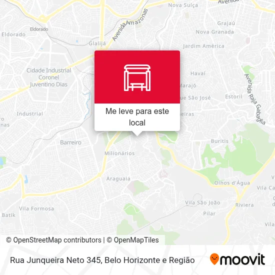 Rua Junqueira Neto 345 mapa