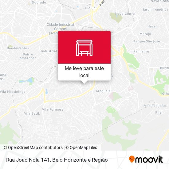 Rua Joao Nola 141 mapa