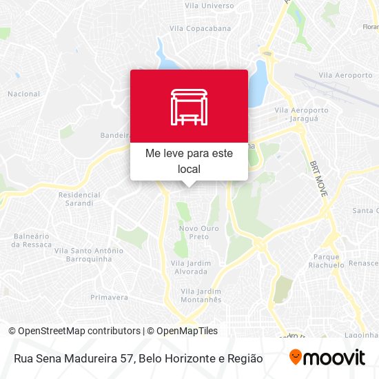 Rua Sena Madureira 57 mapa
