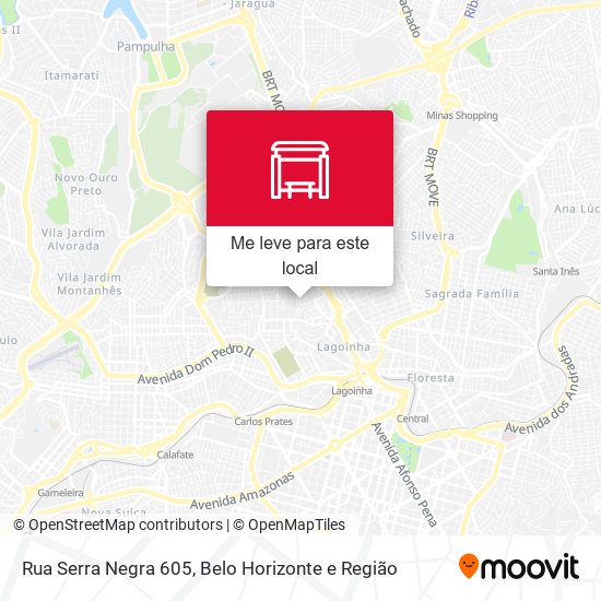 Rua Serra Negra 605 mapa