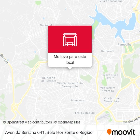Avenida Serrana 641 mapa