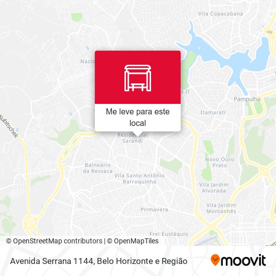 Avenida Serrana 1144 mapa