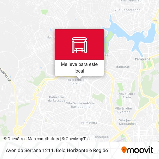 Avenida Serrana 1211 mapa