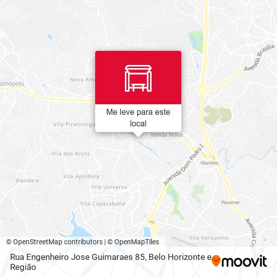 Rua Engenheiro Jose Guimaraes 85 mapa