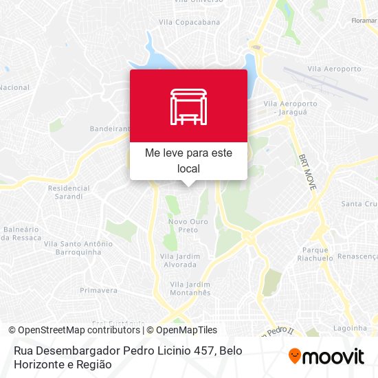 Rua Desembargador Pedro Licinio 457 mapa