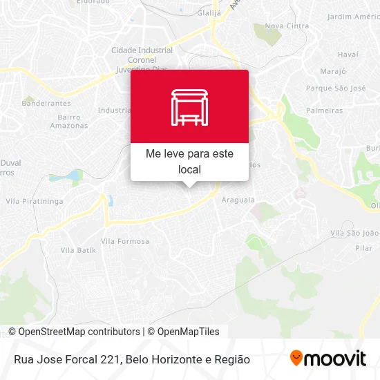 Rua Jose Forcal 221 mapa