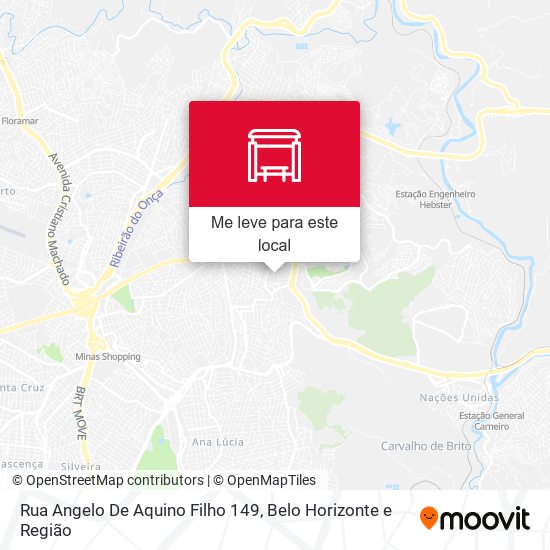 Rua Angelo De Aquino Filho 149 mapa