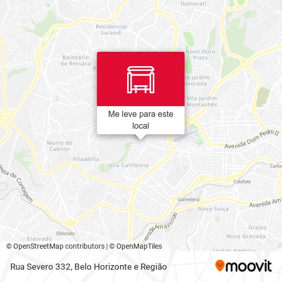 Rua Severo 332 mapa