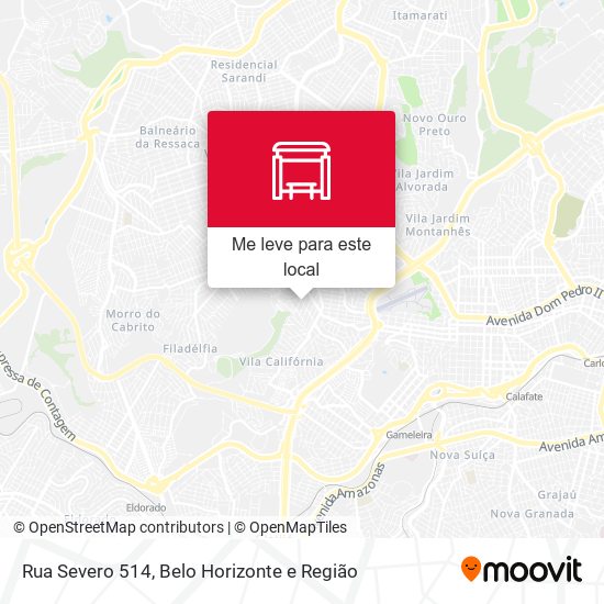 Rua Severo 514 mapa
