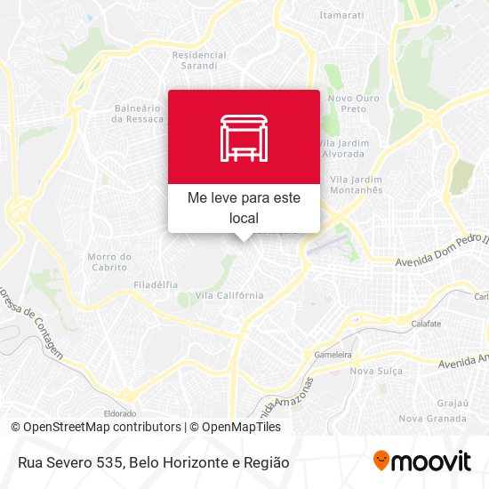 Rua Severo 535 mapa