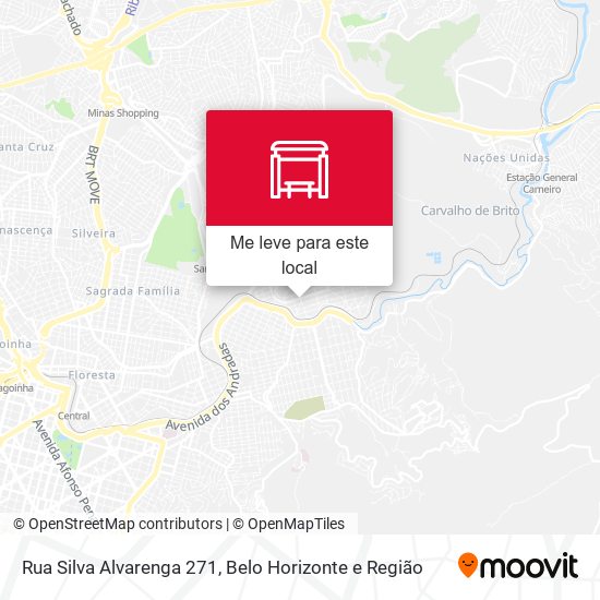 Rua Silva Alvarenga 271 mapa