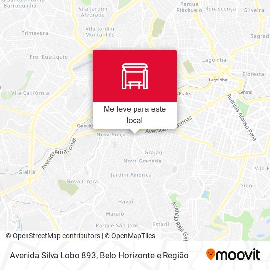 Avenida Silva Lobo 893 mapa