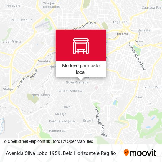 Avenida Silva Lobo 1959 mapa
