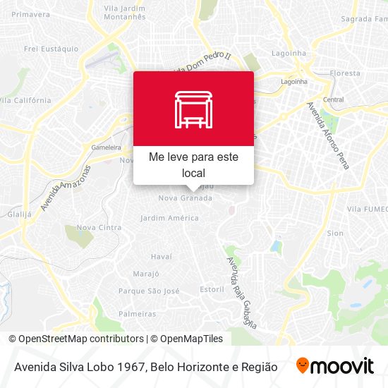 Avenida Silva Lobo 1967 mapa