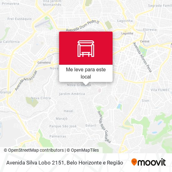 Avenida Silva Lobo 2151 mapa