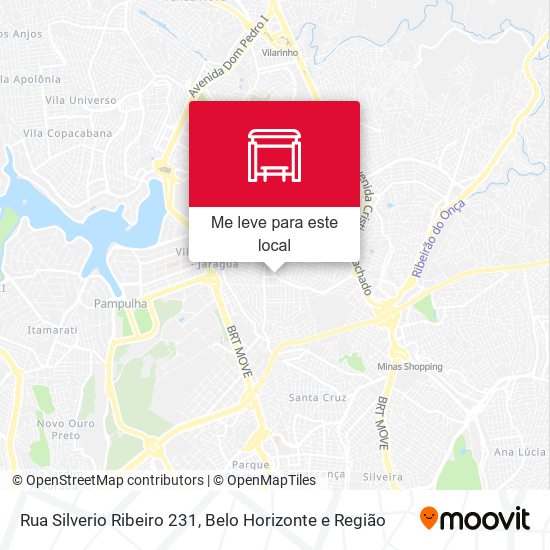 Rua Silverio Ribeiro 231 mapa