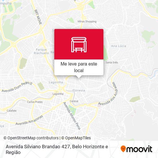 Avenida Silviano Brandao 427 mapa