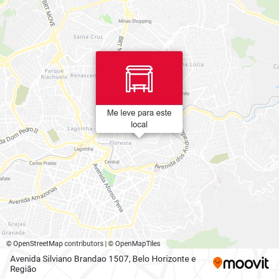 Avenida Silviano Brandao 1507 mapa