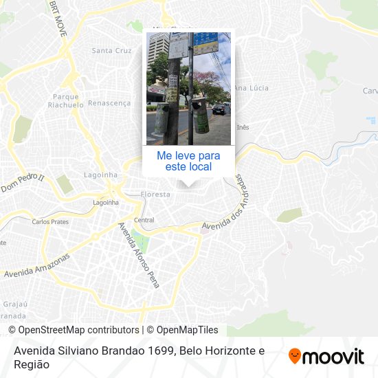 Avenida Silviano Brandao 1699 mapa