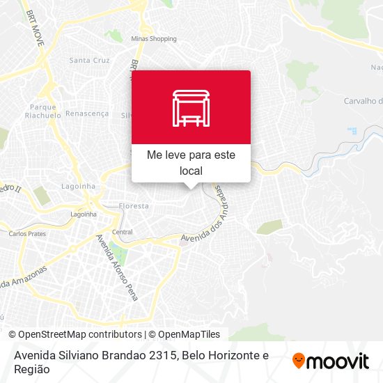 Avenida Silviano Brandao 2315 mapa