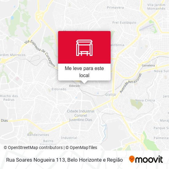 Rua Soares Nogueira 113 mapa