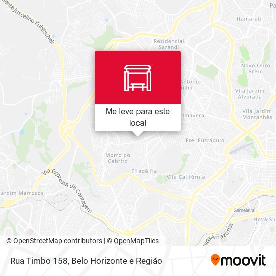 Rua Timbo 158 mapa