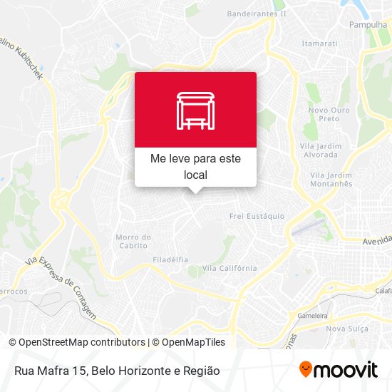 Rua Mafra 15 mapa