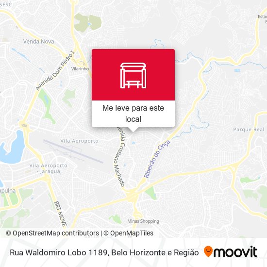 Rua Waldomiro Lobo 1189 mapa
