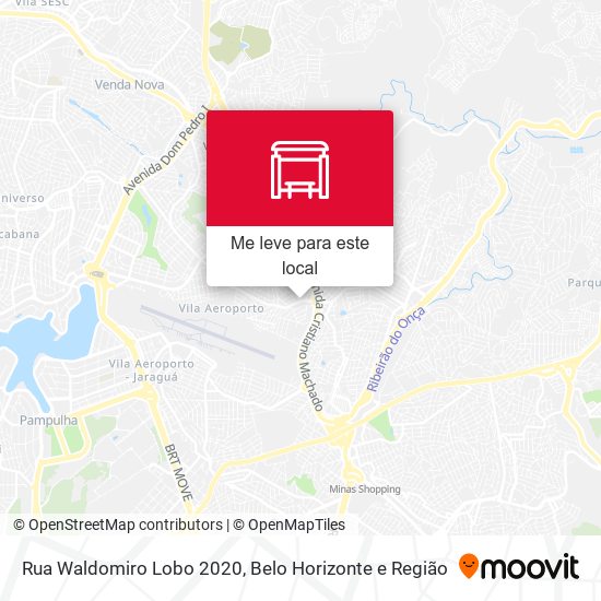 Rua Waldomiro Lobo 2020 mapa