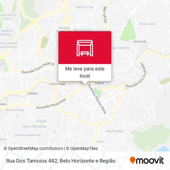 Rua Dos Tamoios 482 mapa