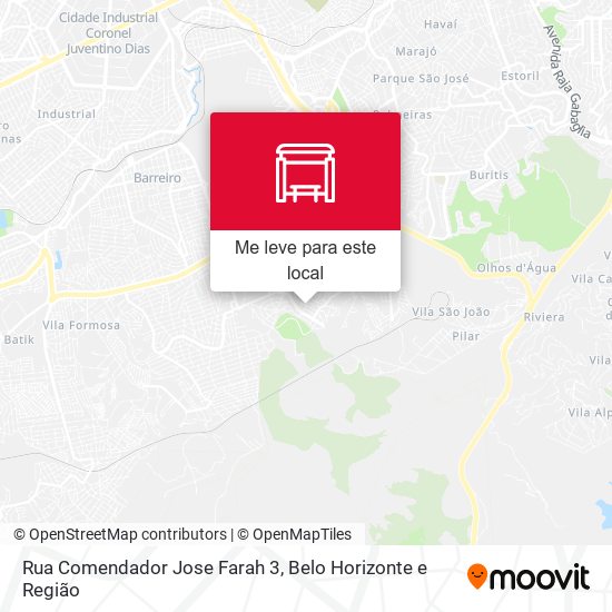 Rua Comendador Jose Farah 3 mapa