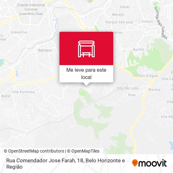 Rua Comendador Jose Farah, 18 mapa
