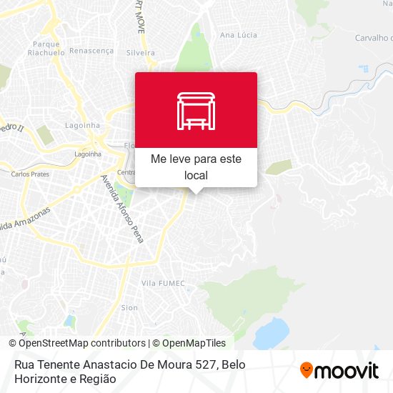 Rua Tenente Anastacio De Moura 527 mapa