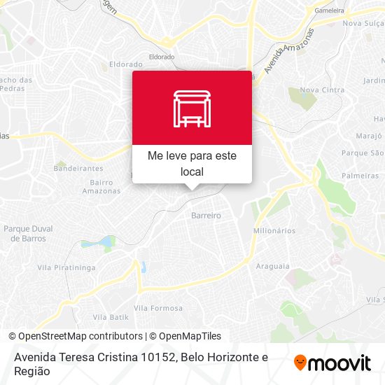Avenida Teresa Cristina 10152 mapa