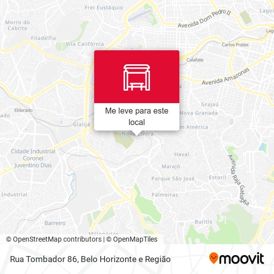 Rua Tombador 86 mapa