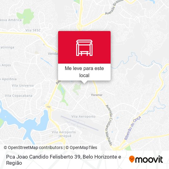 Pca Joao Candido Felisberto 39 mapa