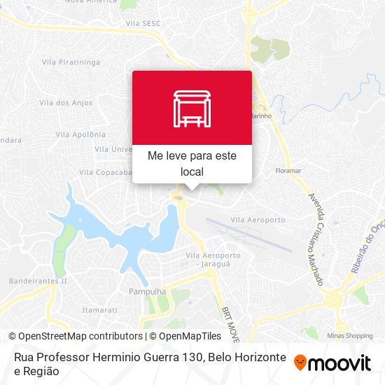 Rua Professor Herminio Guerra 130 mapa