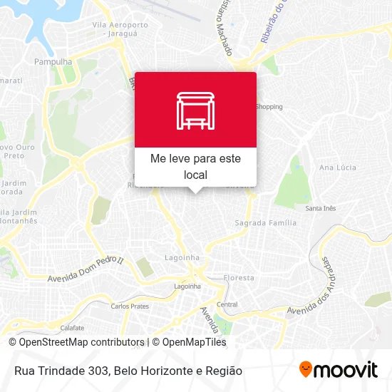 Rua Trindade 303 mapa
