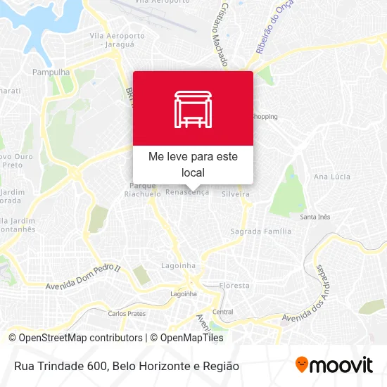 Rua Trindade 600 mapa