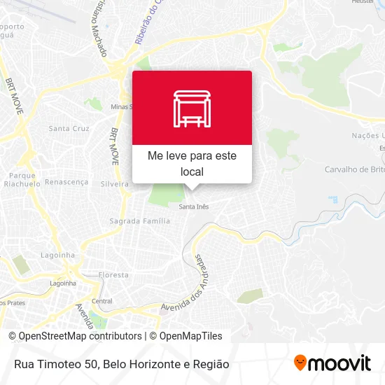 Rua Timoteo 50 mapa