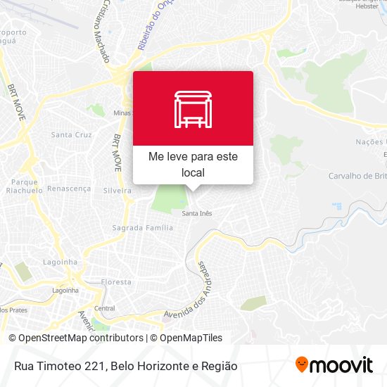 Rua Timoteo 221 mapa