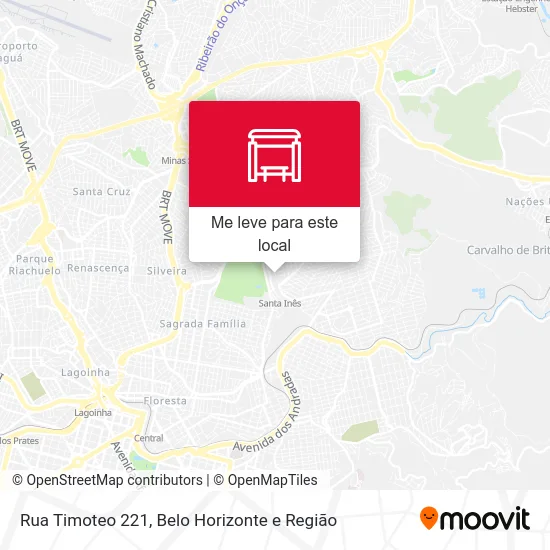 Rua Timoteo 221 mapa