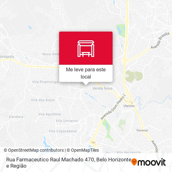 Rua Farmaceutico Raul Machado 470 mapa