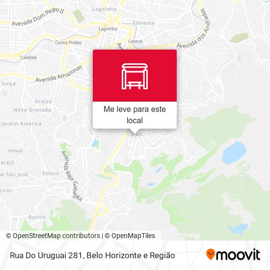 Rua Do Uruguai 281 mapa