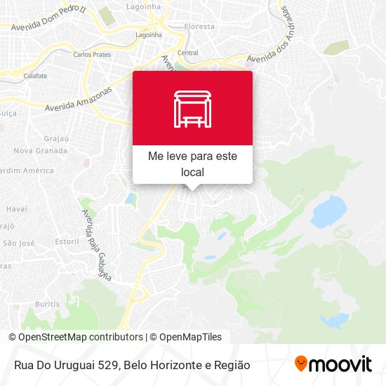 Rua Do Uruguai 529 mapa